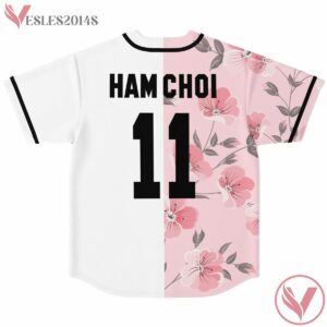 Pink Flowery Kimberly custom jersey V1 - Vesles2014s 1