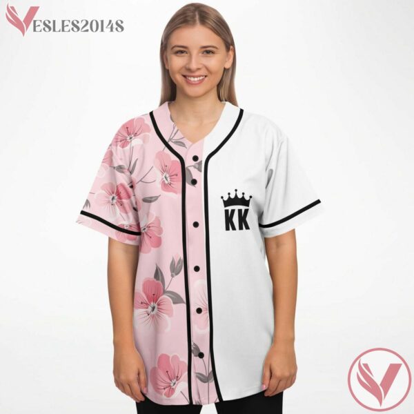 Pink Flowery Kimberly custom jersey V1 - Vesles2014s 2