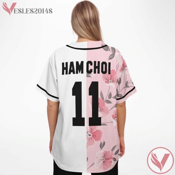 Pink Flowery Kimberly custom jersey V1 - Vesles2014s 3