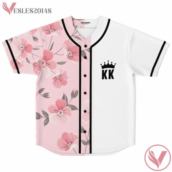 Pink Flowery Kimberly custom jersey V1 - Vesles2014s