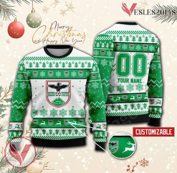 Pirin Blagoevgrad Custom Ugly Christmas Sweater, Unique Gift For Fans - Vesles2014s