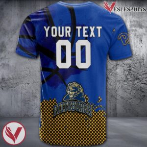 Pittsburgh Panthers Basketball Grunge Pattern Unique Personalized T Shirts - Vesles2014S 1