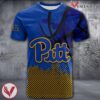 Pittsburgh Panthers Basketball Grunge Pattern Unique Personalized T Shirts - Vesles2014S