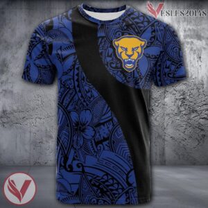 Pittsburgh Panthers NCAA Polynesian Pattern Shirt, Unique Gifts For Fans - Vesles2014s