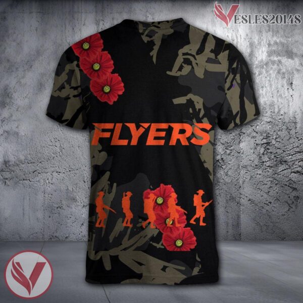 Pittsburgh Panthers NCAA With Red Poppy Flower 3D Shirt, Unique Gift For Fans - Vesles2014S 1