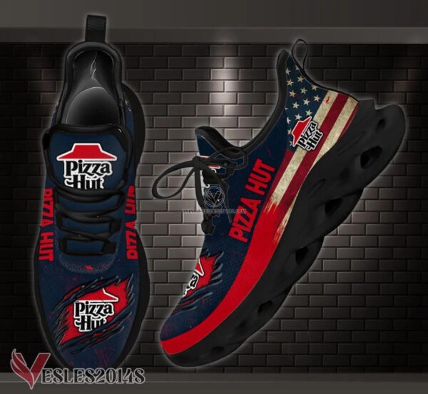 Pizza Hut Custom Shoes Style 2, Best Running Shoes For Fans - Vesles2014S