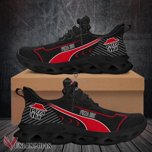 Pizza Hut Logo Custom Shoes, Best Running Shoes For Fans - Vesles2014S