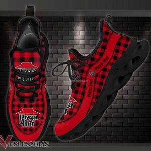 Pizza Hut Logo Custom Shoes Style 10, Best Running Shoes For Fans - Vesles2014S