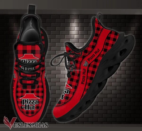 Pizza Hut Logo Custom Shoes Style 10, Best Running Shoes For Fans - Vesles2014S