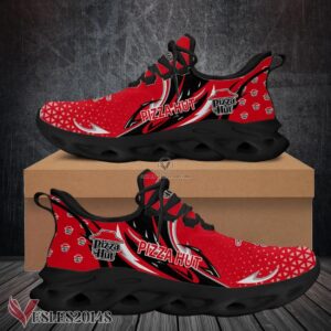 Pizza Hut Logo Custom Shoes Style 10, Best Running Shoes For Fans - Vesles2014S