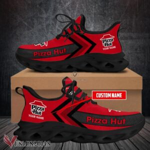 Pizza Hut Logo Custom Shoes Style 11, Best Running Shoes For Fans - Vesles2014S