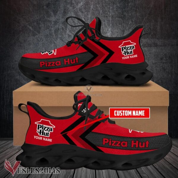 Pizza Hut Logo Custom Shoes Style 11, Best Running Shoes For Fans - Vesles2014S