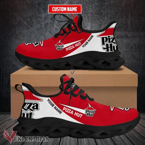Pizza Hut Logo Custom Shoes Style 13, Best Running Shoes For Fans - Vesles2014S