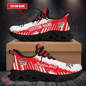 Pizza Hut Logo Custom Shoes Style 19, Best Running Shoes For Fans - Vesles2014S