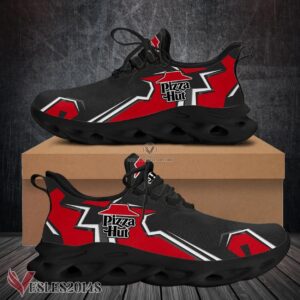 Pizza Hut Logo Custom Shoes Style 2, Best Running Shoes For Fans - Vesles2014S