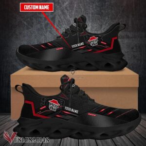 Pizza Hut Logo Custom Shoes Style 2, Best Running Shoes For Fans - Vesles2014S