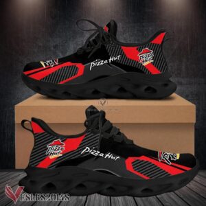 Pizza Hut Logo Custom Shoes Style 22, Best Running Shoes For Fans - Vesles2014S