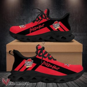 Pizza Hut Logo Custom Shoes Style 30, Best Running Shoes For Fans - Vesles2014S