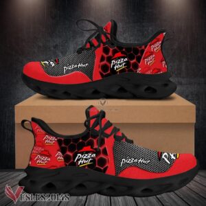 Pizza Hut Logo Custom Shoes Style 32, Best Running Shoes For Fans - Vesles2014S