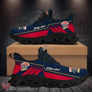 Pizza Hut Logo Custom Shoes Style 35, Best Running Shoes For Fans - Vesles2014S