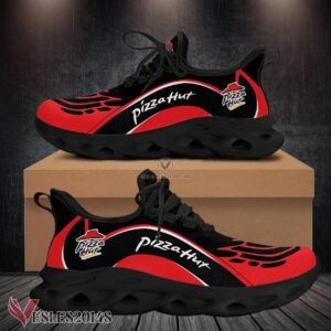 Pizza Hut Logo Custom Shoes Style 37, Best Running Shoes For Fans - Vesles2014S