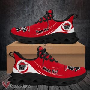 Pizza Hut Logo Custom Shoes Style 4, Best Running Shoes For Fans - Vesles2014S
