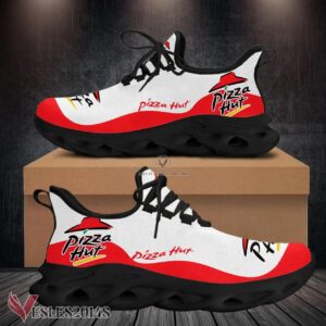 Pizza Hut Logo Custom Shoes Style 44, Best Running Shoes For Fans - Vesles2014S