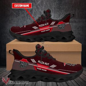 Pizza Hut Logo Custom Shoes Style 6, Best Running Shoes For Fans - Vesles2014S