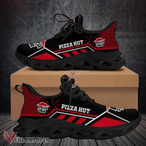 Pizza Hut Logo Custom Shoes Style 7, Best Running Shoes For Fans - Vesles2014S
