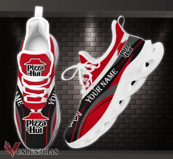 Pizza Hut Logo Custom Shoes Style 8, Best Running Shoes For Fans - Vesles2014S 1