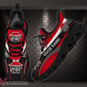 Pizza Hut Logo Custom Shoes Style 8, Best Running Shoes For Fans - Vesles2014S