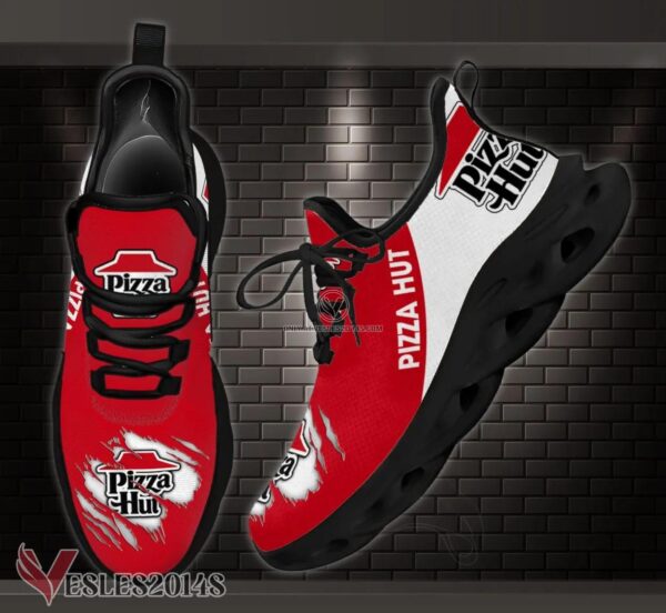 Pizza Hut Logo Custom Shoes Style 9, Best Running Shoes For Fans - Vesles2014S