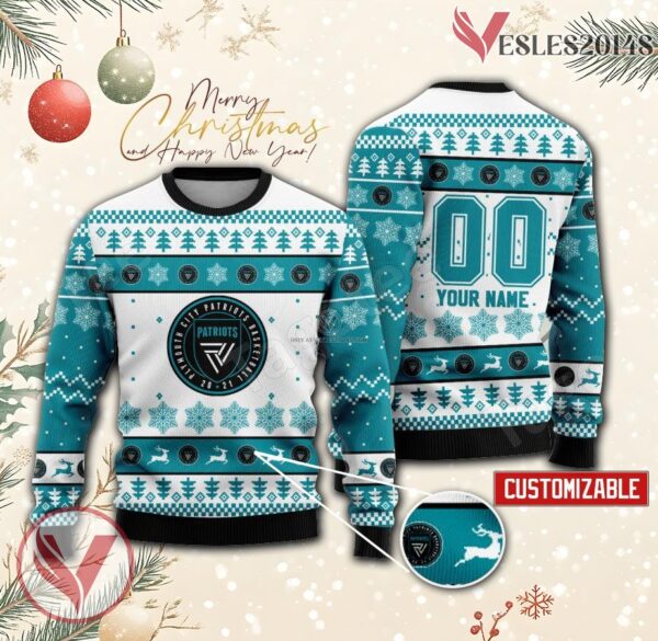 Plymouth City Patriots Custom Ugly Christmas Sweater, Unique Gift For Fans - Vesles2014s
