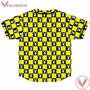 Pop Art Playboy Pattern Baseball Jersey - Vesles2014s 1