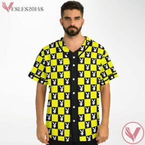 Pop Art Playboy Pattern Baseball Jersey - Vesles2014s 3