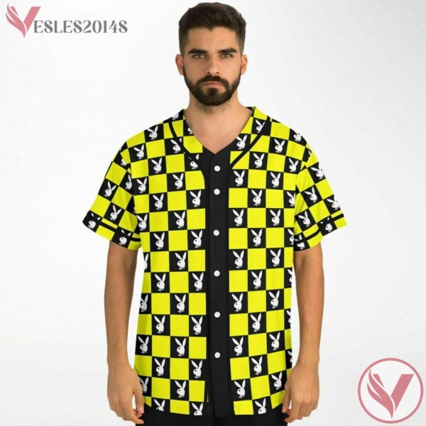 Pop Art Playboy Pattern Baseball Jersey - Vesles2014s 3