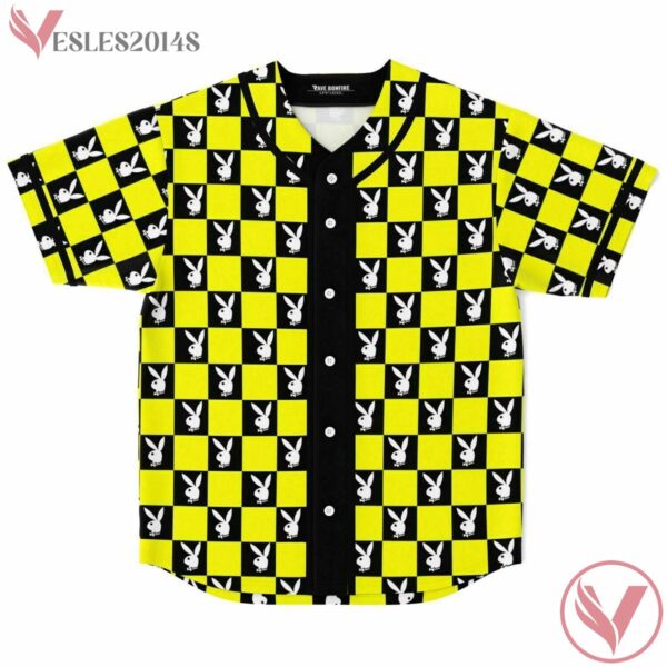 Pop Art Playboy Pattern Baseball Jersey - Vesles2014s
