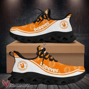 Popeyes Logo Custom Shoes, Best Running Shoes For Fans - Vesles2014S