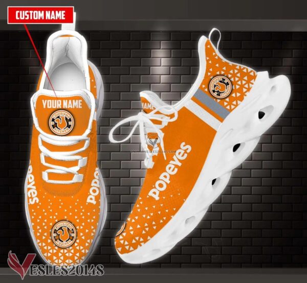 Popeyes Logo Custom Shoes Style 1, Best Running Shoes For Fans - Vesles2014S 1