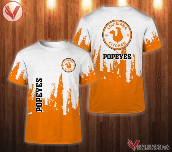 Popeyes Uniform Custom Clothes Style 11, Unique Gifts For Employee - Vesles2014s 3