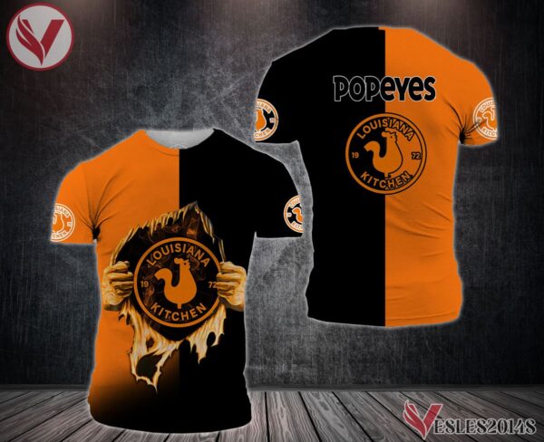 Popeyes Uniform Custom Clothes Style 13, Unique Gifts For Employee - Vesles2014s 3