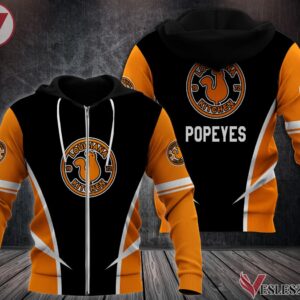 Popeyes Uniform Custom Clothes Style 4, Unique Gifts For Employee - Vesles2014s 1