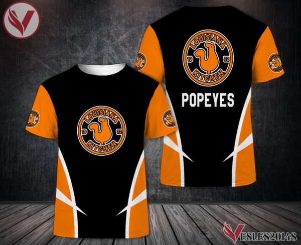 Popeyes Uniform Custom Clothes Style 4, Unique Gifts For Employee - Vesles2014s 3
