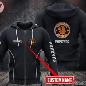 Popeyes Uniform Custom Clothes Style 7, Unique Gifts For Employee - Vesles2014s 1