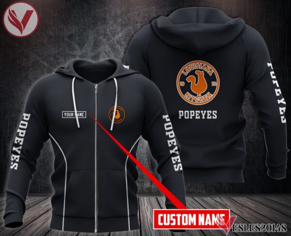 Popeyes Uniform Custom Clothes Style 7, Unique Gifts For Employee - Vesles2014s 1