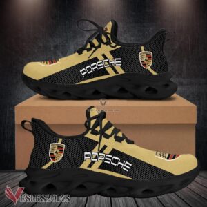 Porsche Logo Custom Shoes, Best Running Shoes For Fans - Vesles2014S