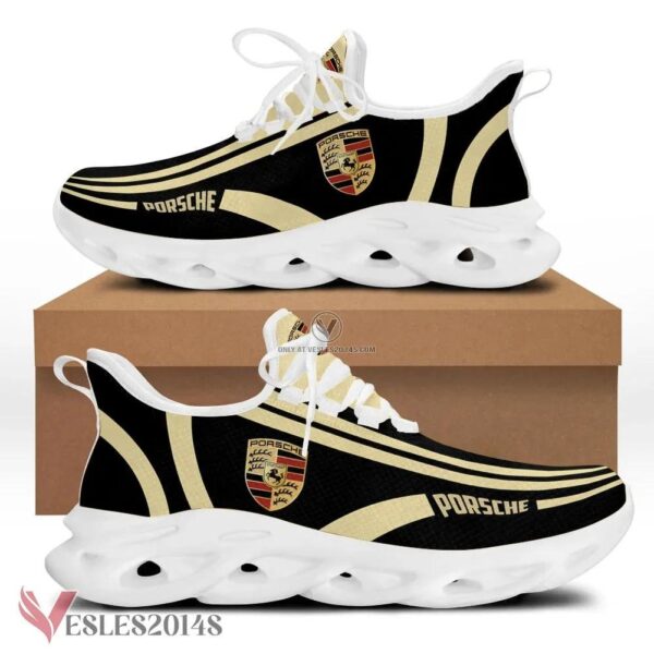 Porsche Logo Custom Shoes Style 1, Best Running Shoes For Fans - Vesles2014S 1
