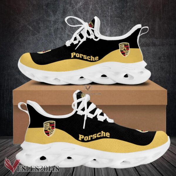 Porsche Logo Custom Shoes Style 2, Best Running Shoes For Fans - Vesles2014S 1