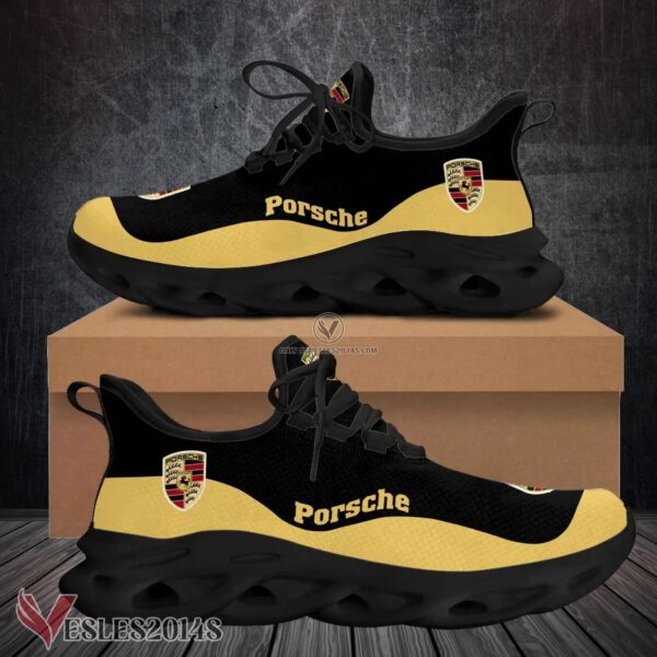 Porsche Logo Custom Shoes Style 2, Best Running Shoes For Fans - Vesles2014S