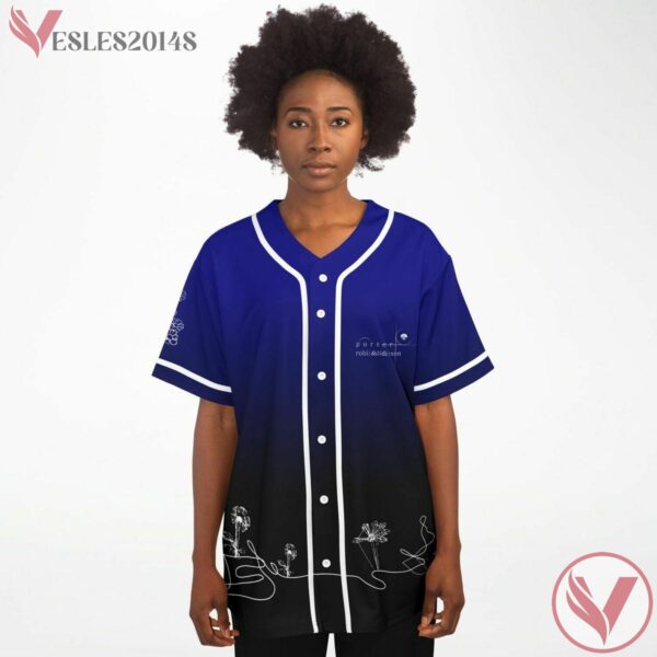 Porter Robinson Alexandra Custom Blue White Plain Jersey - Vesles2014s 1